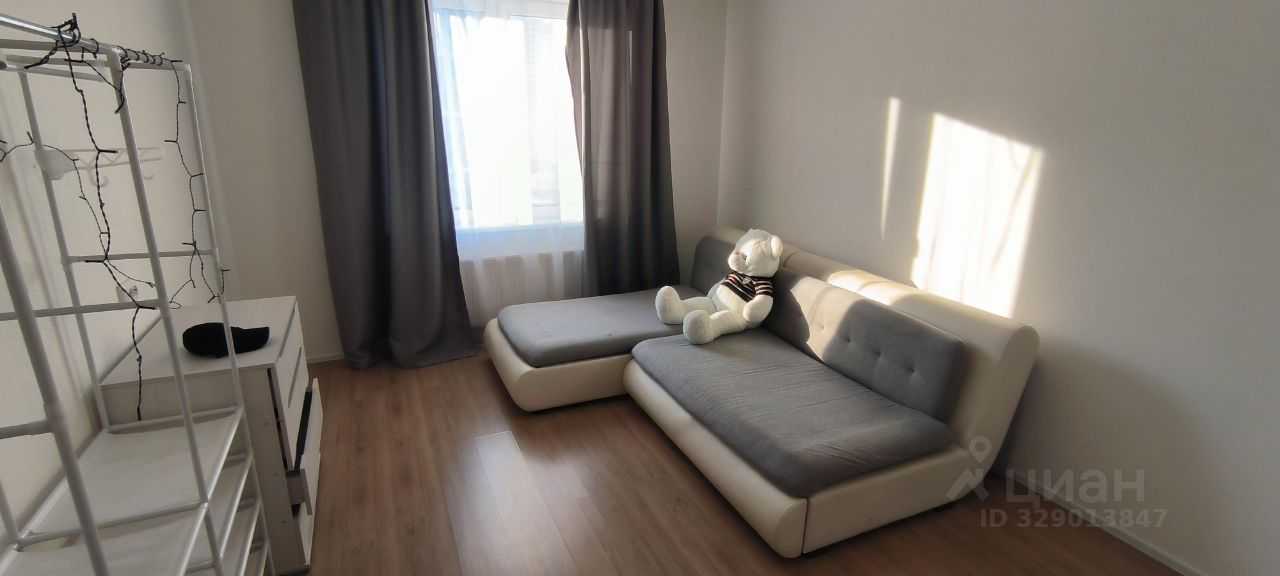 1-комнатная квартира, 35,4 м²