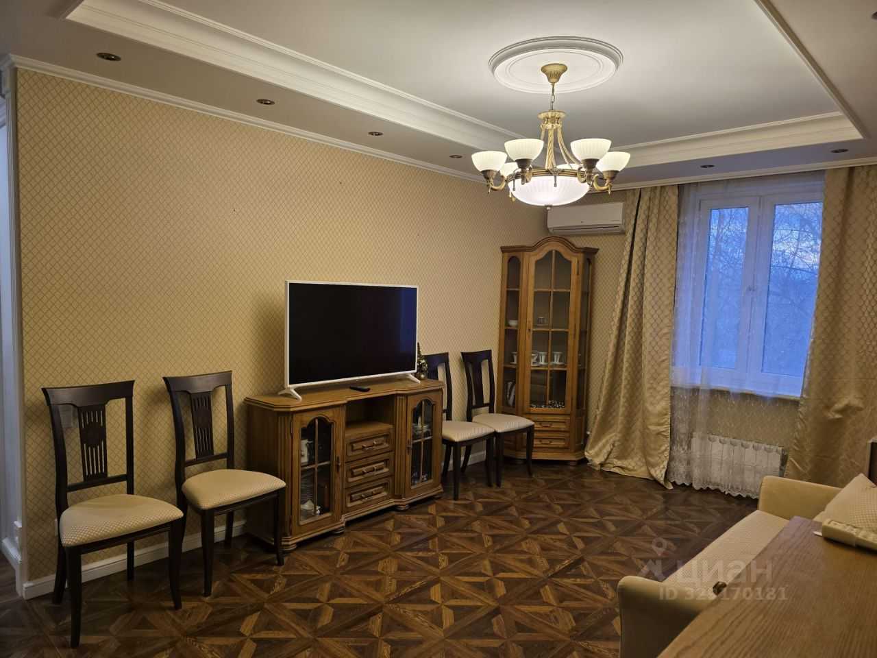 3-комнатная квартира, 63,4 м²