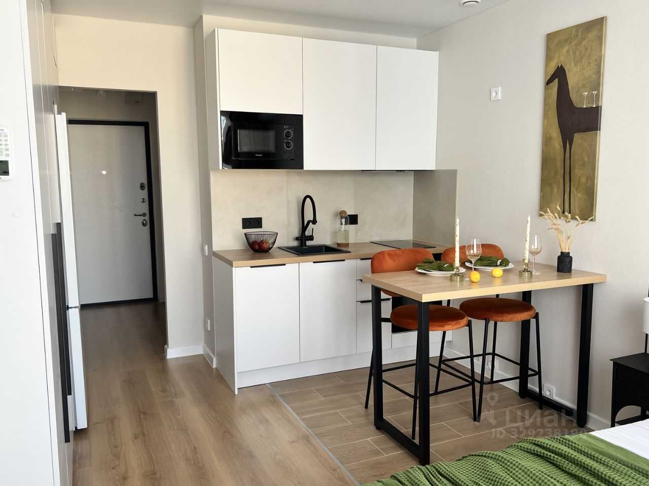 1-комнатная квартира, 21 м² — фотография 2