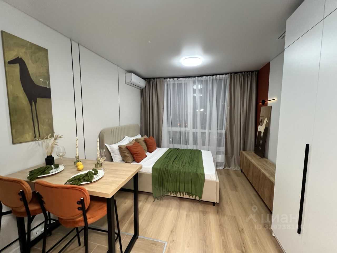 1-комнатная квартира, 21 м²