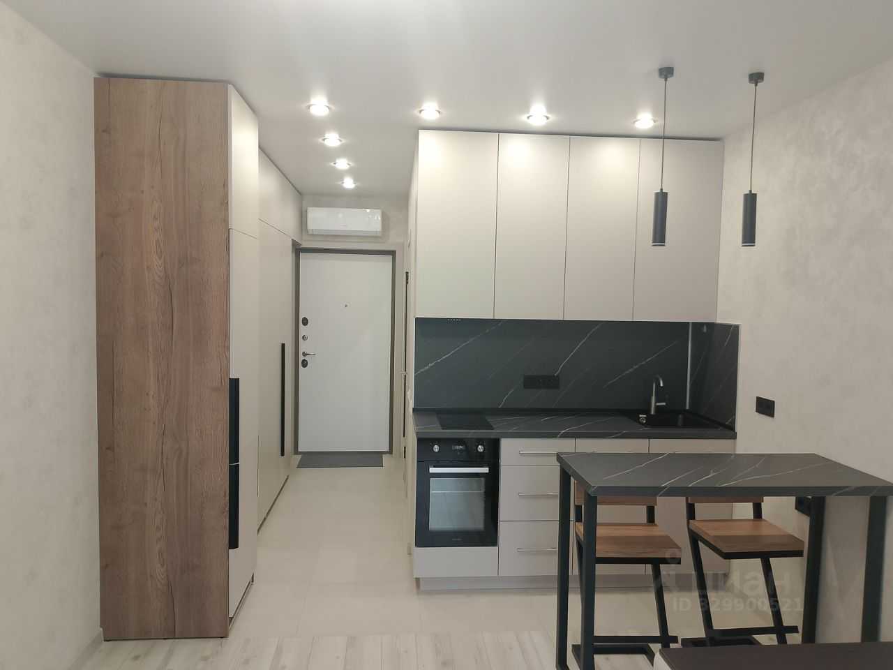 1-комнатная квартира, 21,5 м²