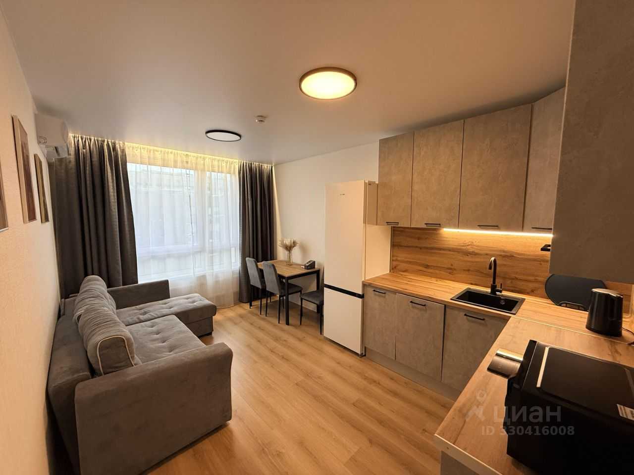 2-комнатная квартира, 32,7 м²