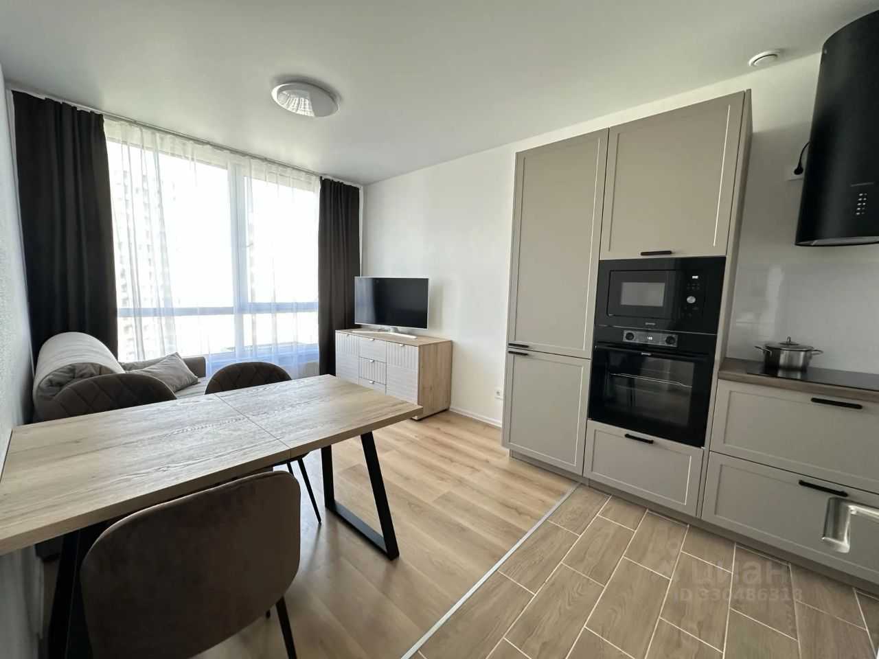 1-комнатная квартира, 32,5 м² — фотография 2