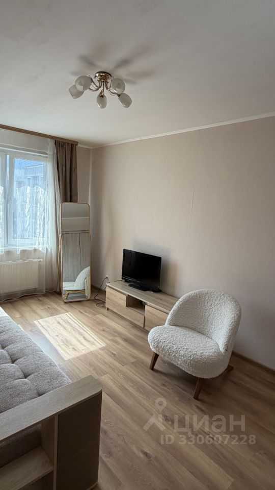 1-комнатная квартира, 36 м²