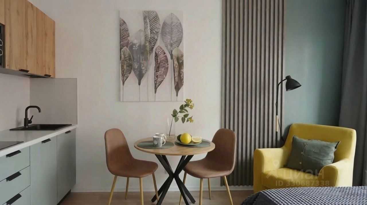 1-комнатная квартира, 22 м²