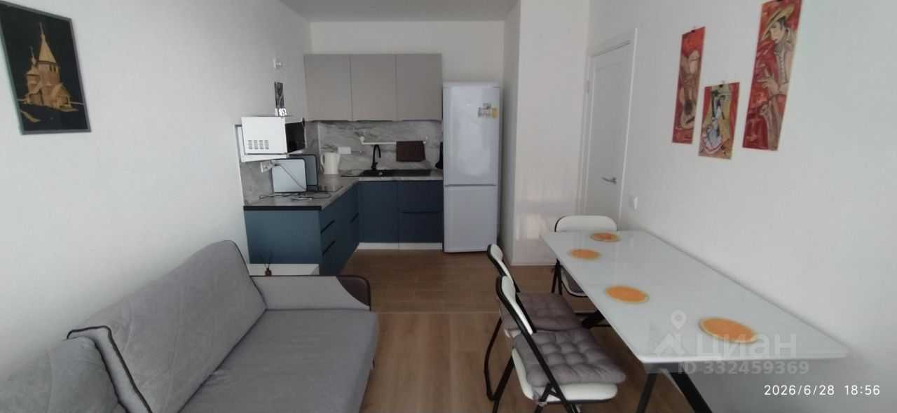 1-комнатная квартира, 32,2 м²