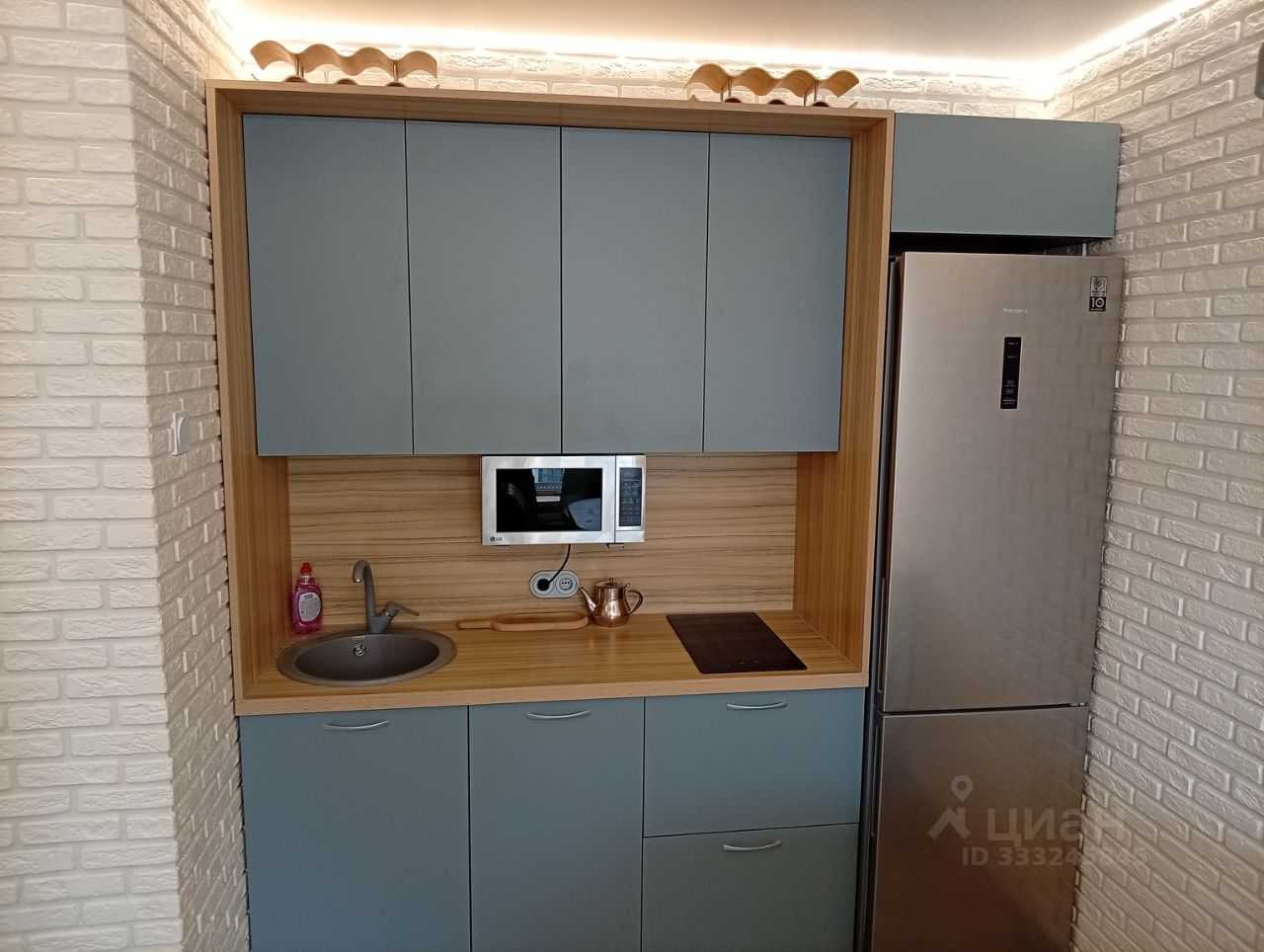 1-комнатная квартира, 32,9 м² — фотография 3
