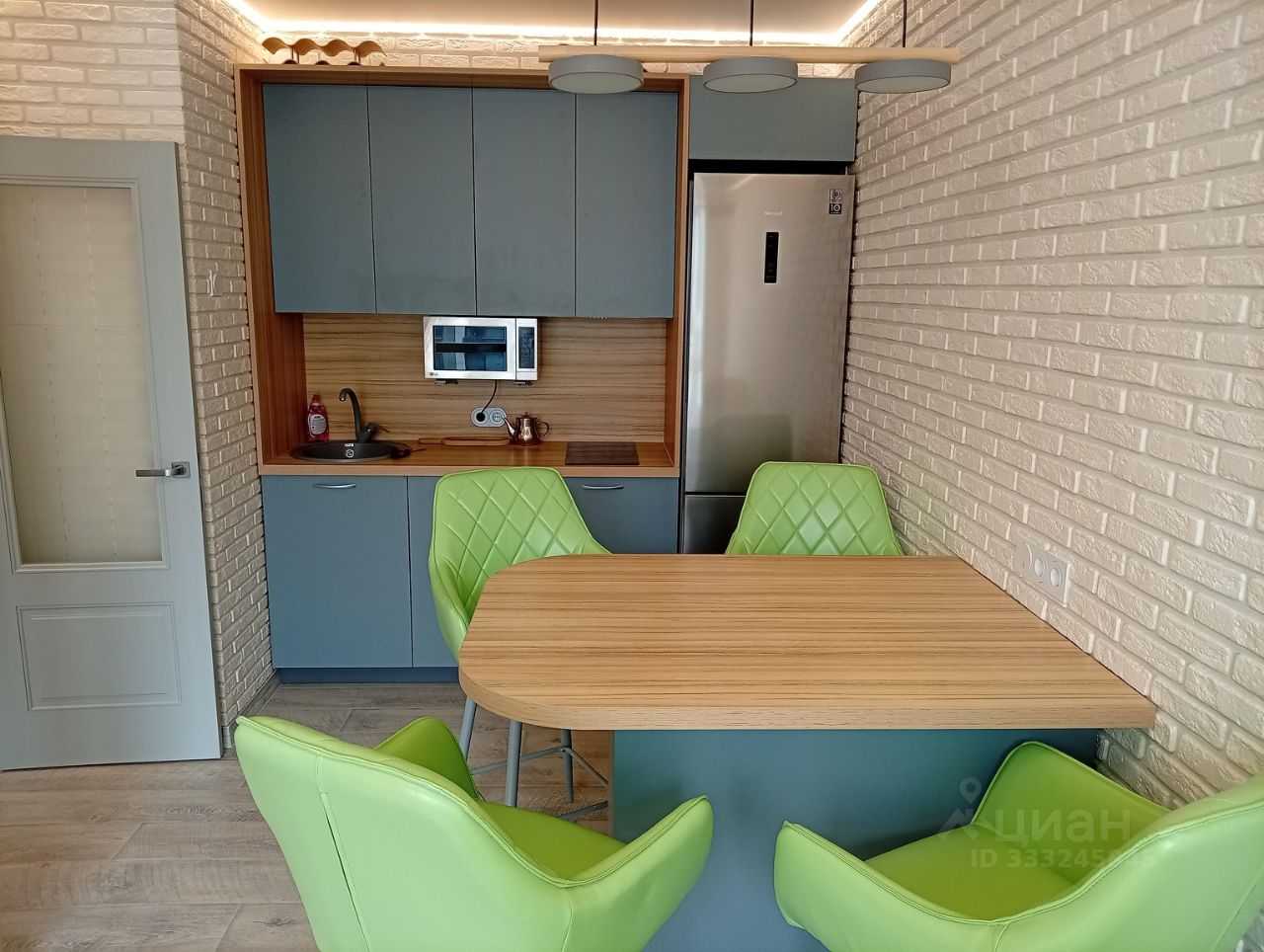 1-комнатная квартира, 32,9 м²