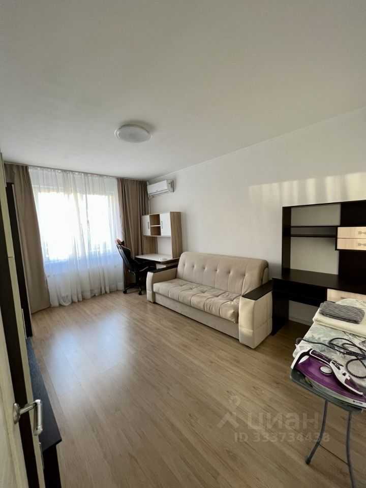 1-комнатная квартира, 37,2 м²