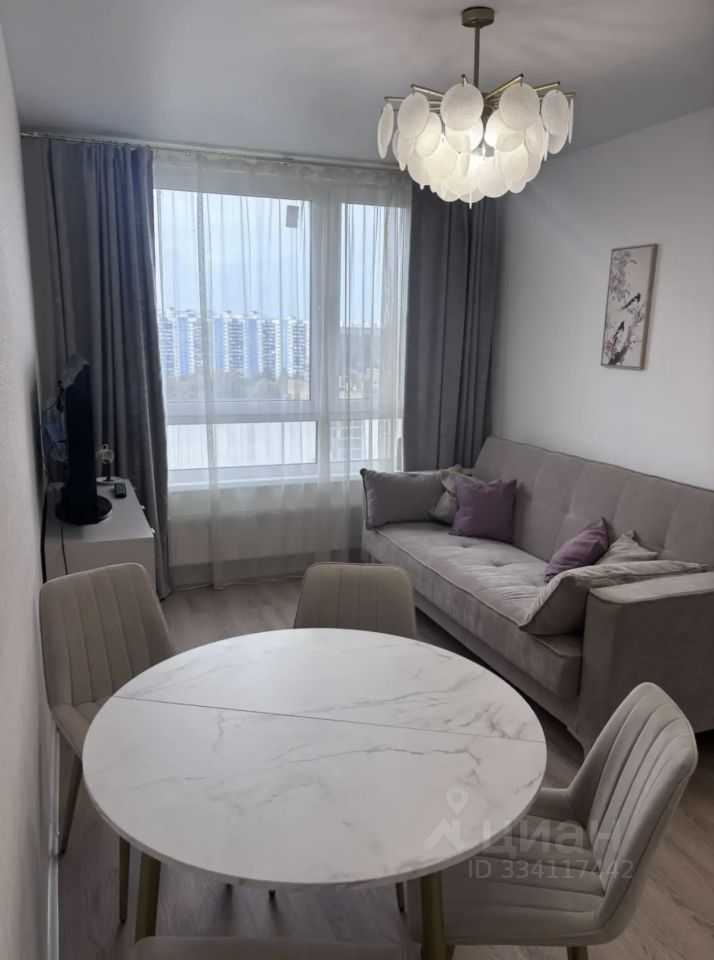 1-комнатная квартира, 34 м²