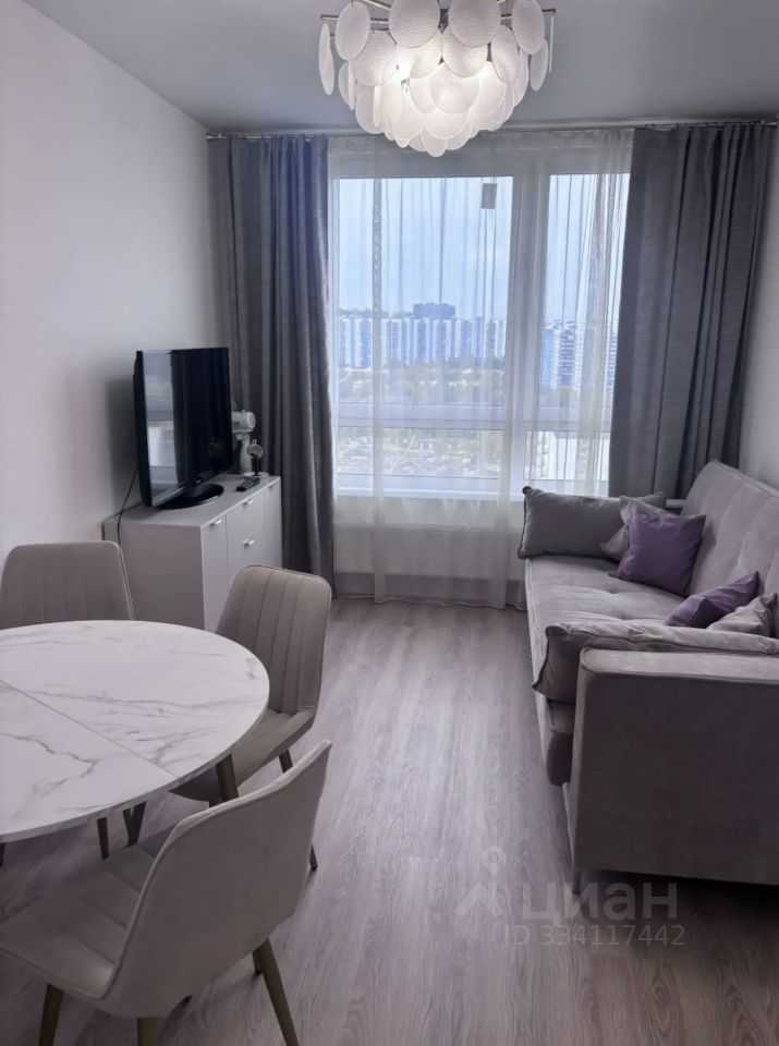 1-комнатная квартира, 34 м² — фотография 2