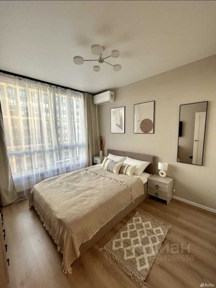 1-комнатная квартира, 35 м²