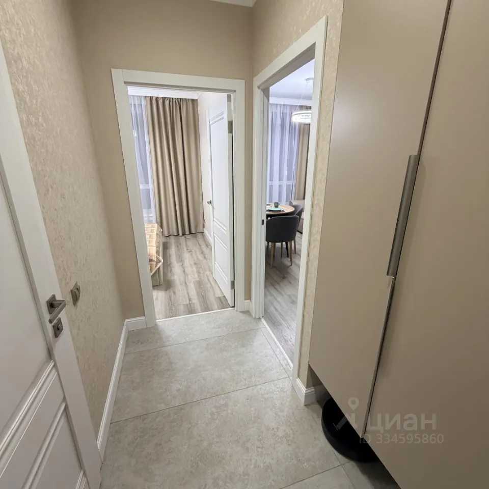 2-комнатная квартира, 33,4 м²