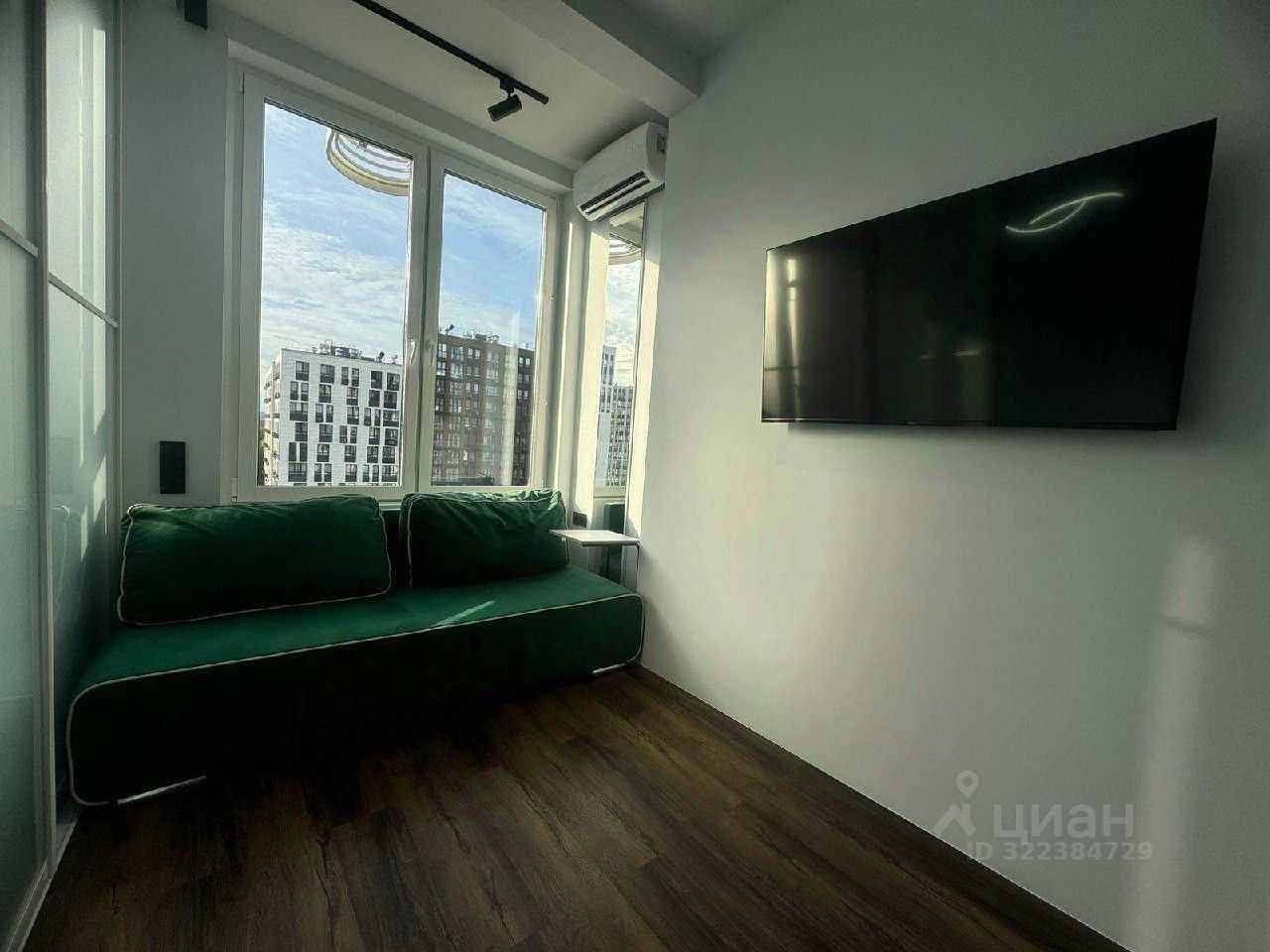 1-комнатная квартира, 30 м² — фотография 3