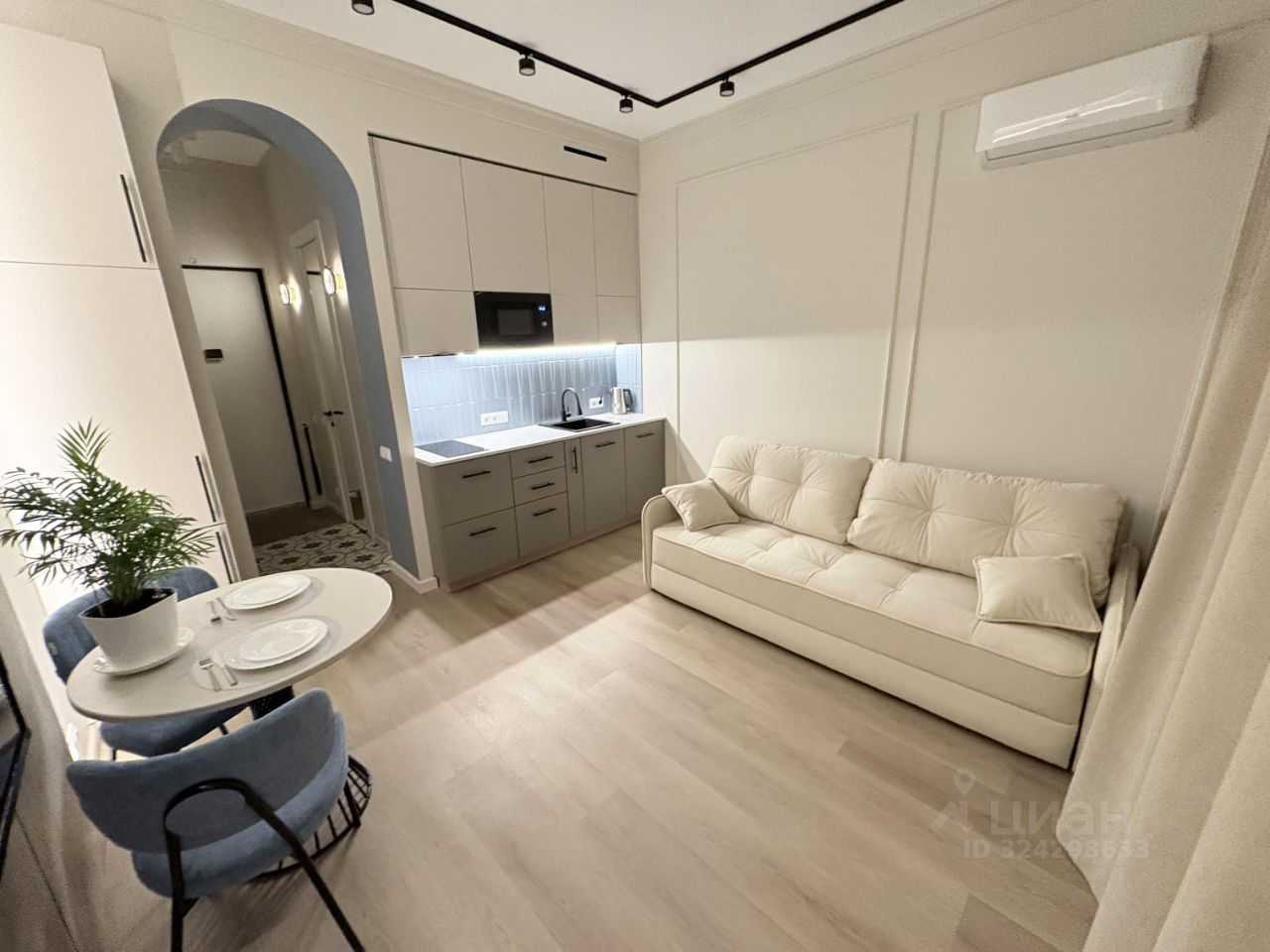 1-комнатная квартира, 21,6 м² — фотография 2