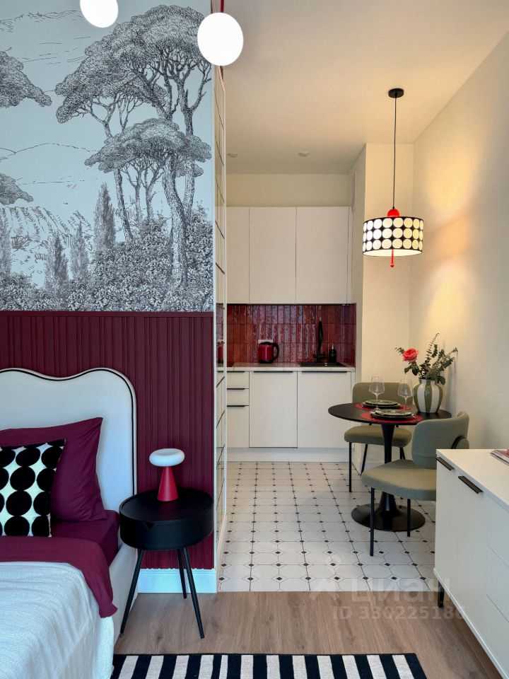1-комнатная квартира, 22,7 м²