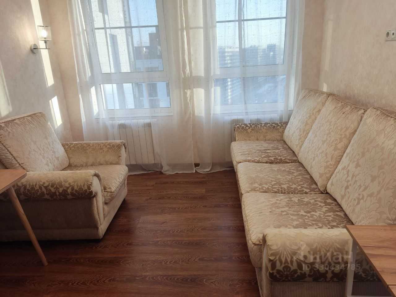 2-комнатная квартира, 54 м²