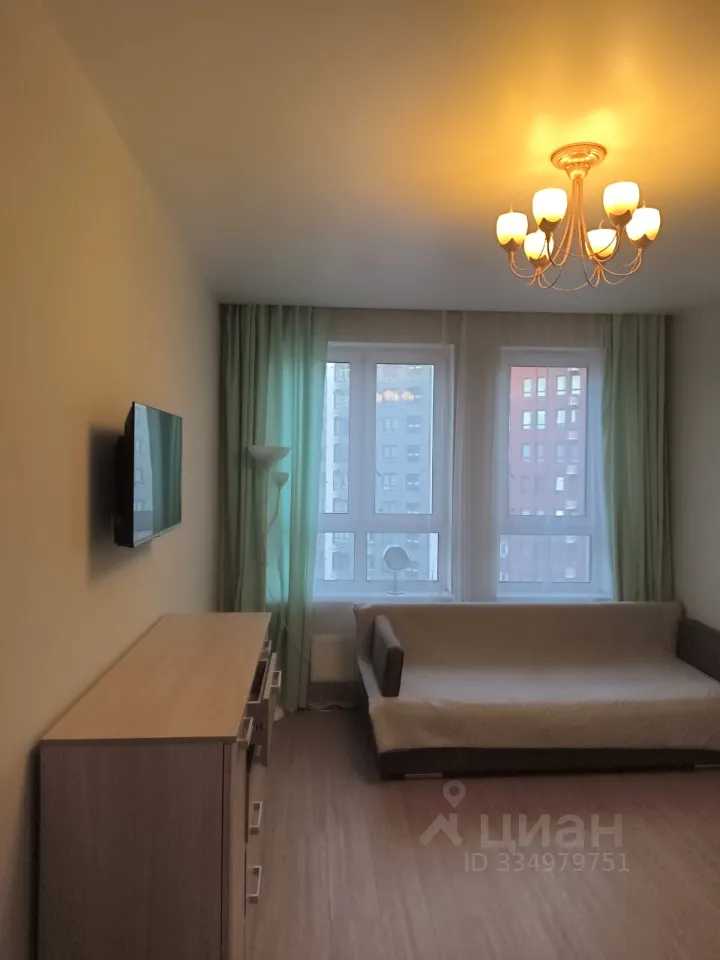 1-комнатная квартира, 39 м² — фотография 2