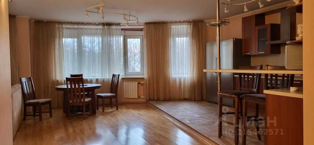 3-комнатная квартира, 107 м²