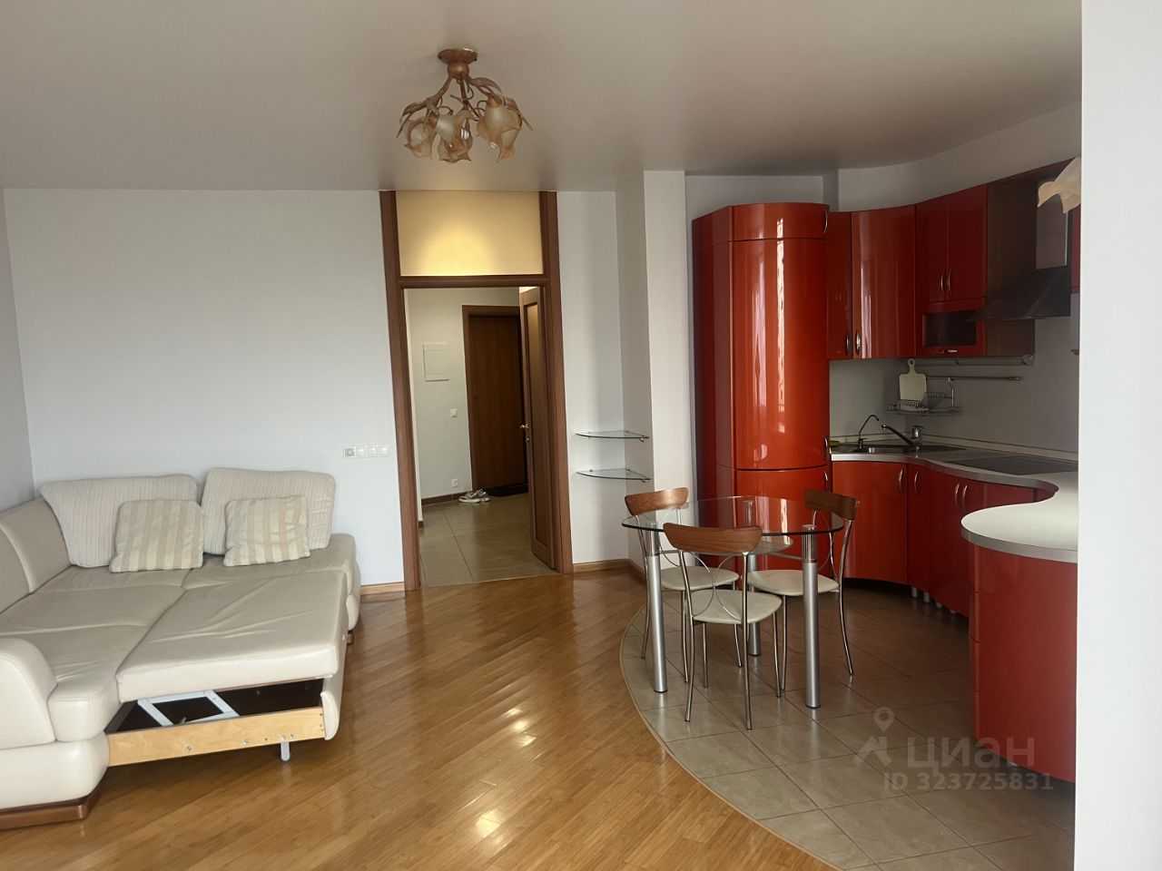 1-комнатная квартира, 38,1 м² — фотография 2