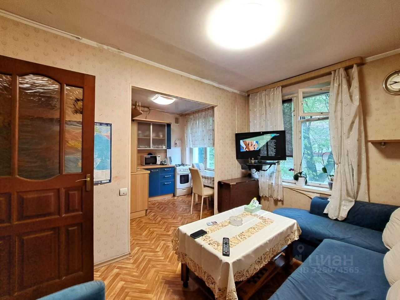 3-комнатная квартира, 57 м²