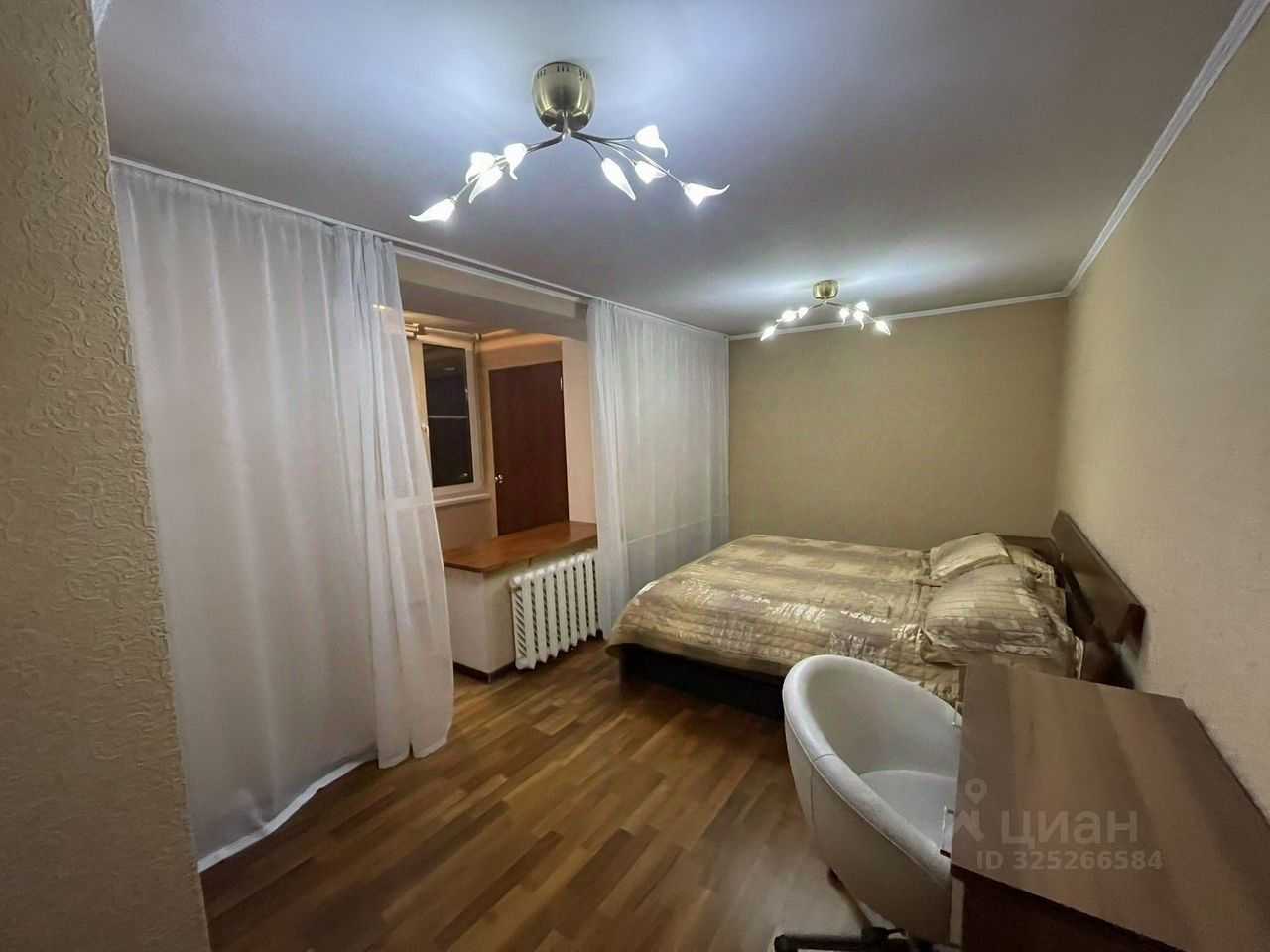 2-комнатная квартира, 55 м²