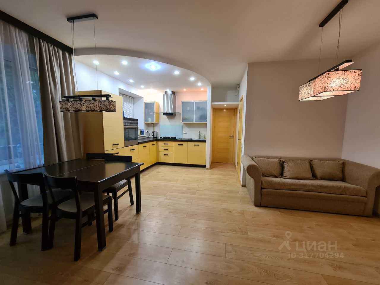 3-комнатная квартира, 60 м²
