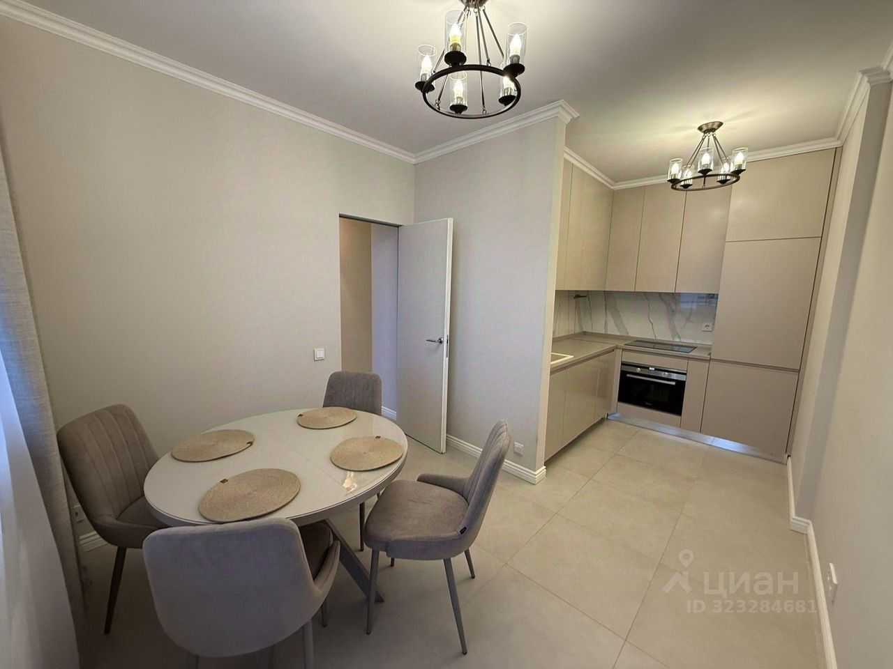 1-комнатная квартира, 46 м²
