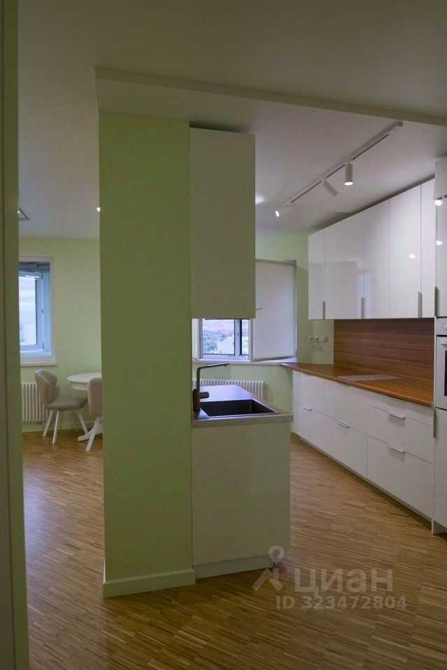 2-комнатная квартира, 59 м² — фотография 3