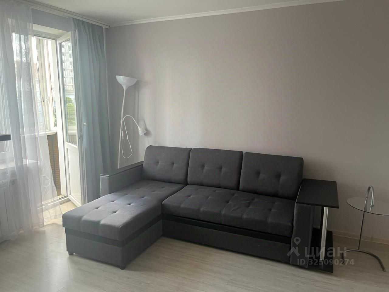 1-комнатная квартира, 38 м²