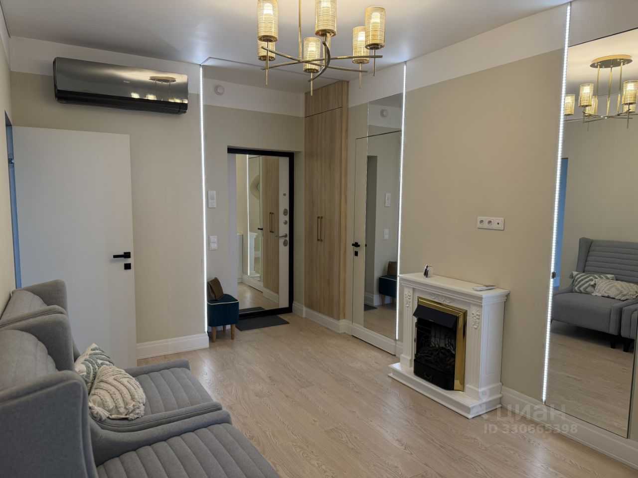 2-комнатная квартира, 58,4 м²