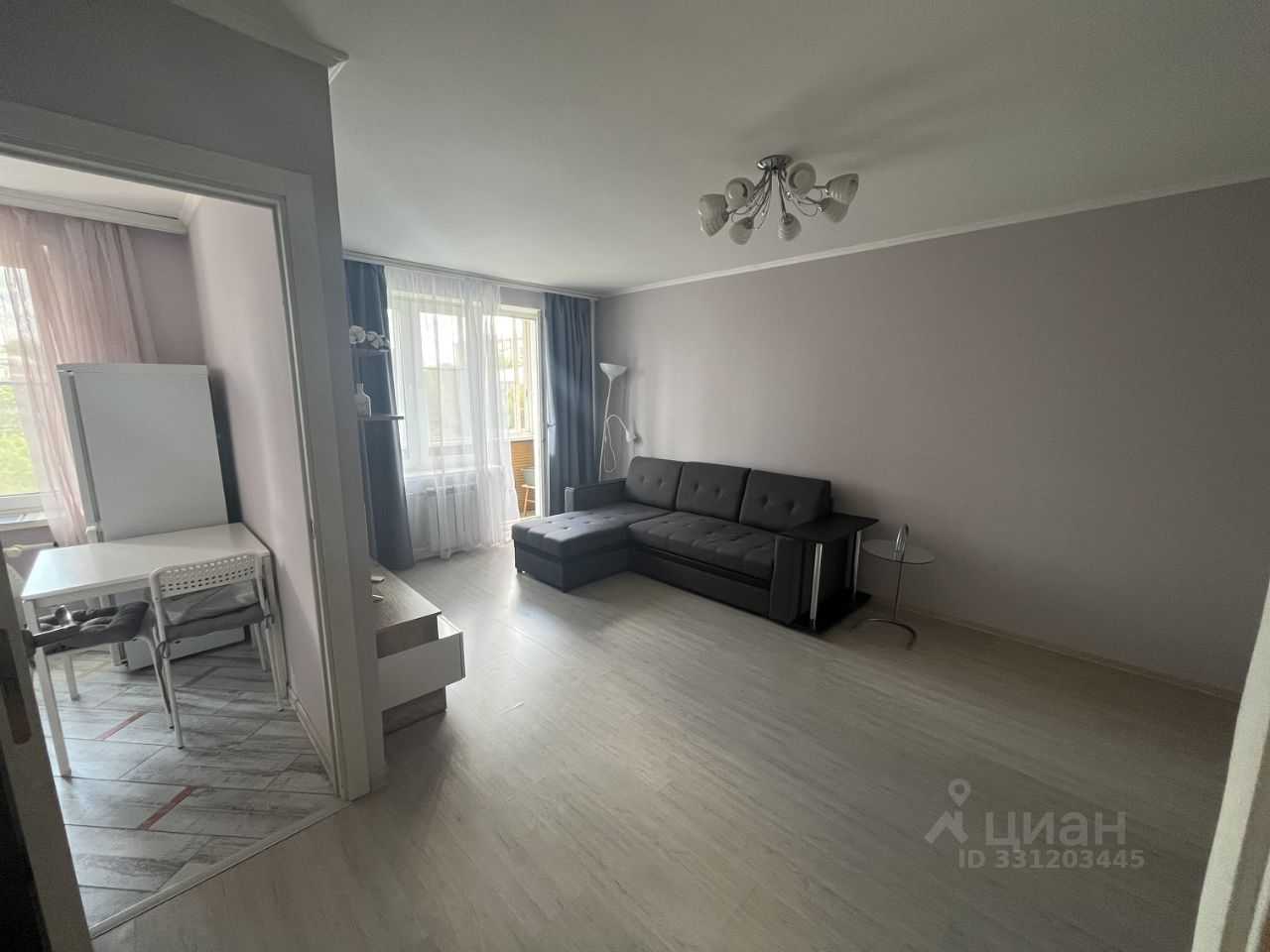 1-комнатная квартира, 38 м² — фотография 2