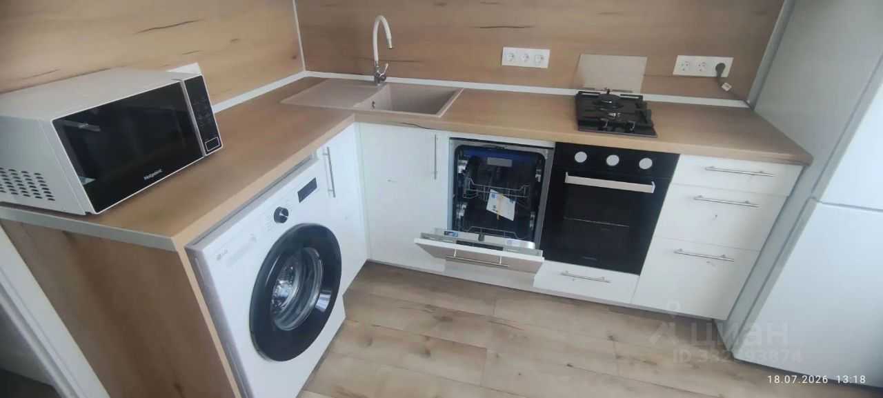 1-комнатная квартира, 33,9 м²