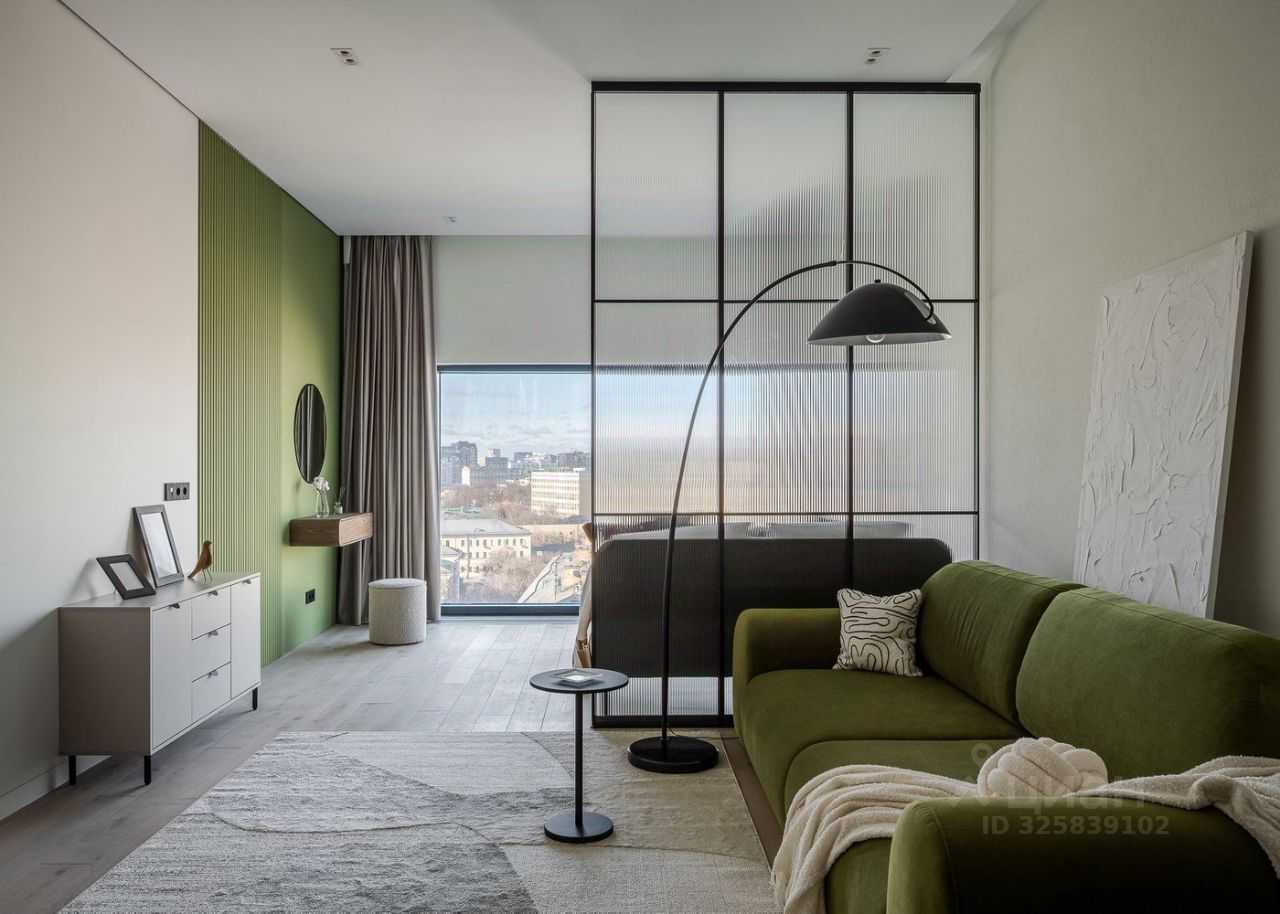 1-комнатная квартира, 45 м²