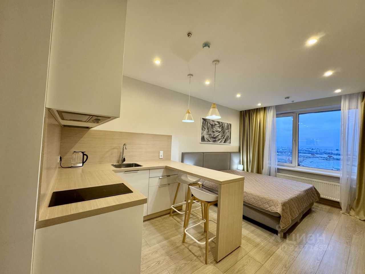 1-комнатная квартира, 26,1 м²