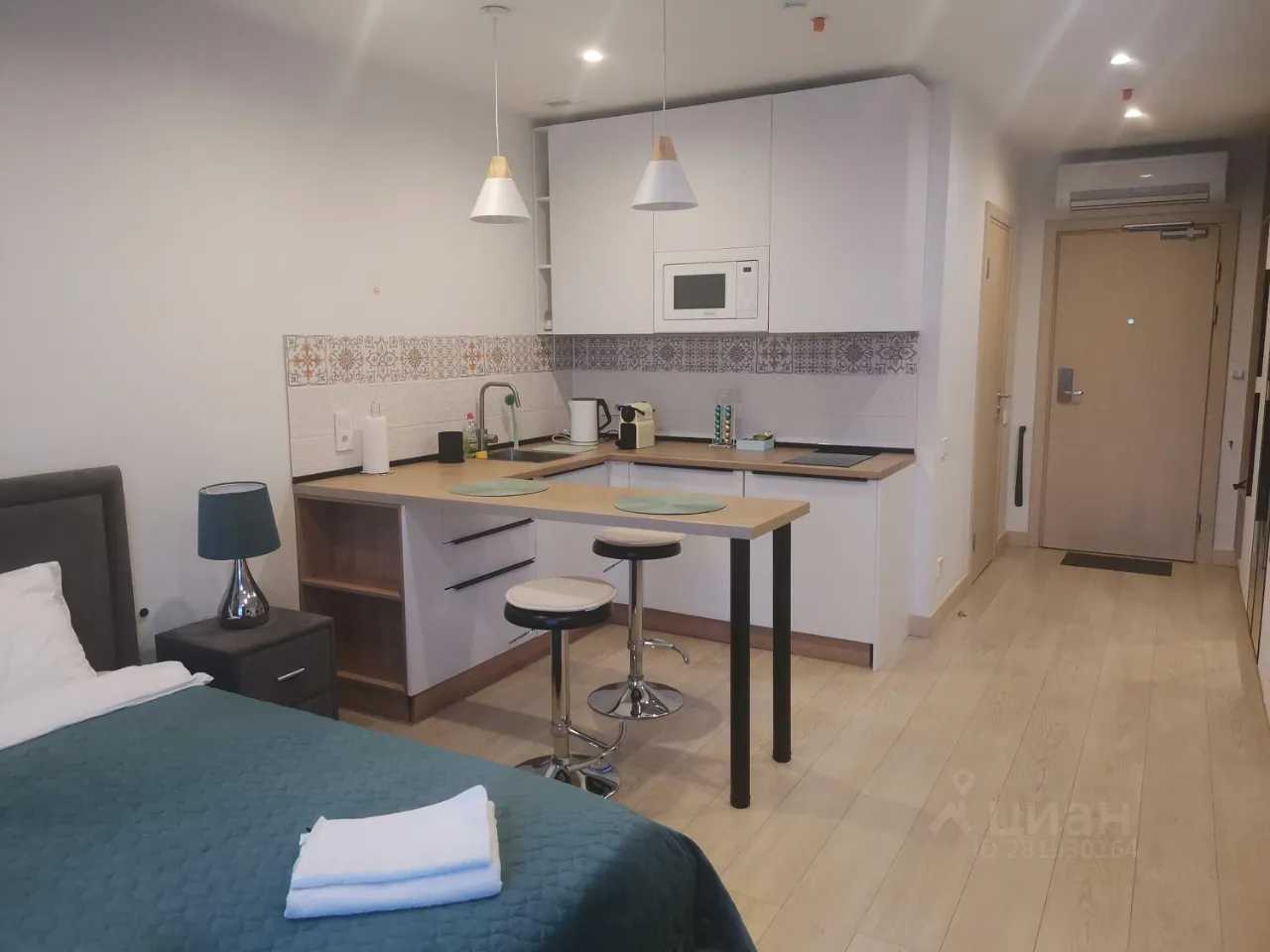 1-комнатная квартира, 28 м² — фотография 2