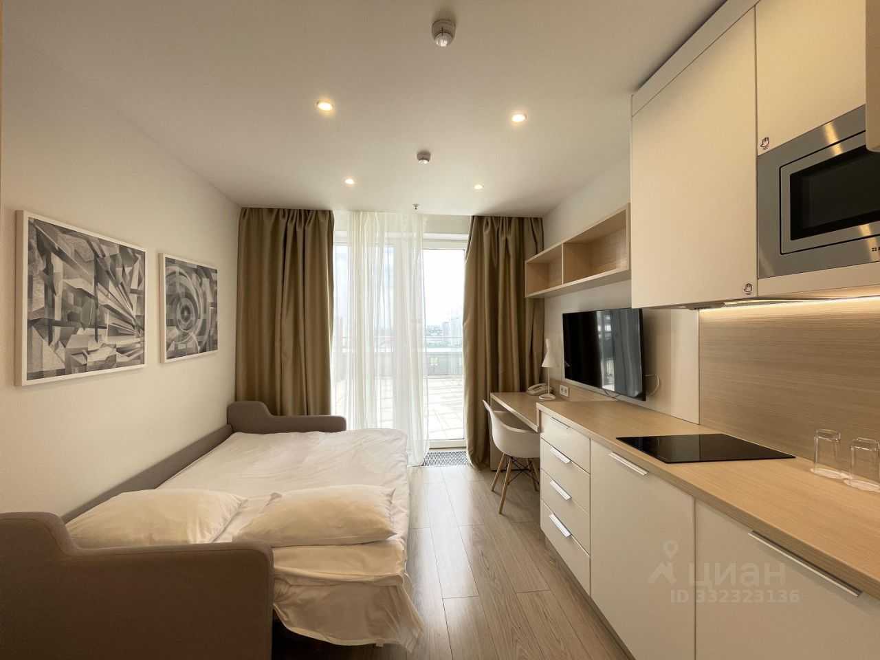 1-комнатная квартира, 40 м² — фотография 3
