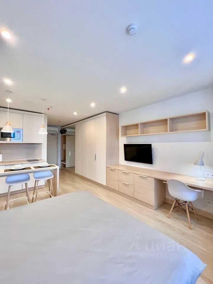 1-комнатная квартира, 27,4 м²