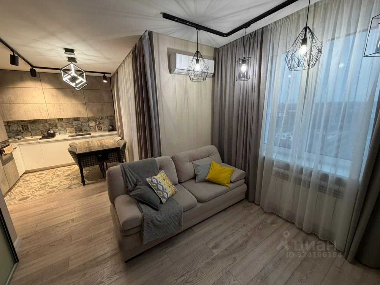 1-комнатная квартира, 39 м²
