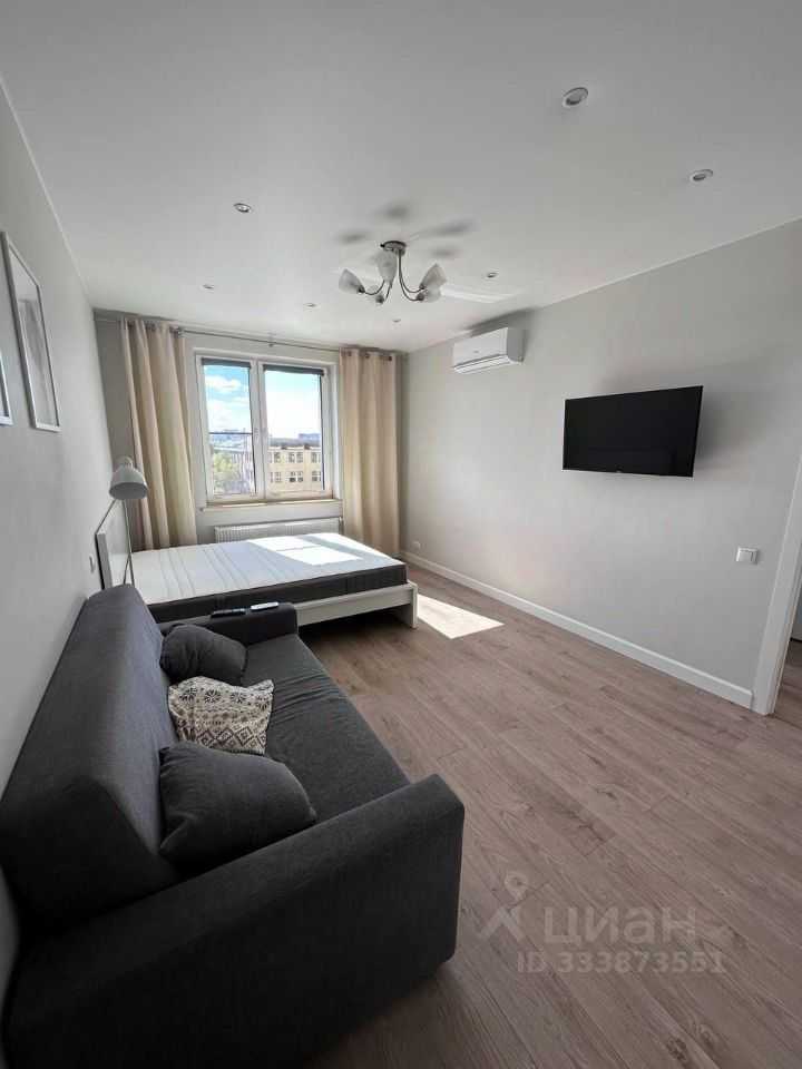1-комнатная квартира, 37,4 м² — фотография 2