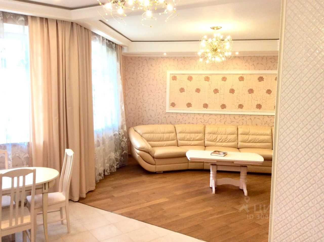 3-комнатная квартира, 121,1 м²
