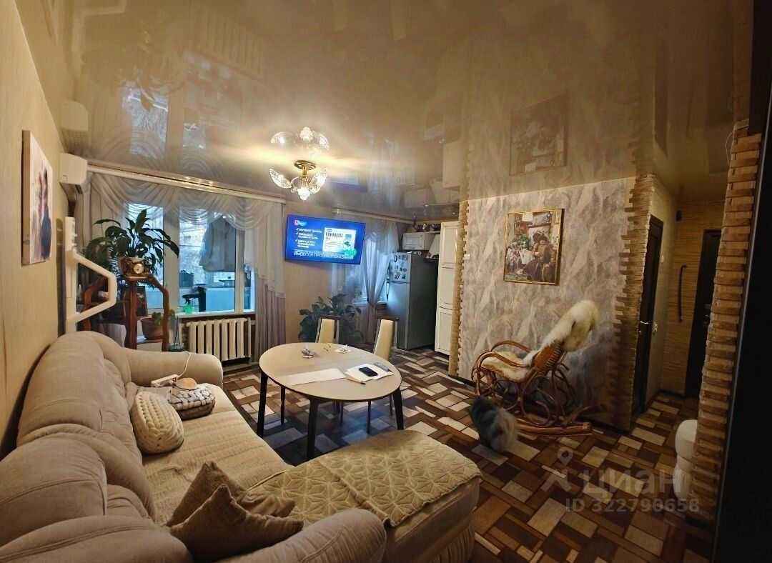 3-комнатная квартира, 55 м²