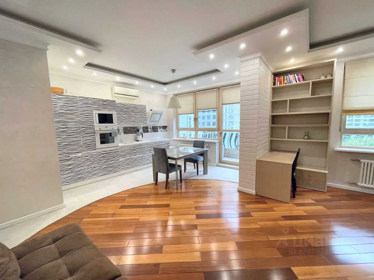 1-комнатная квартира, 54,6 м²