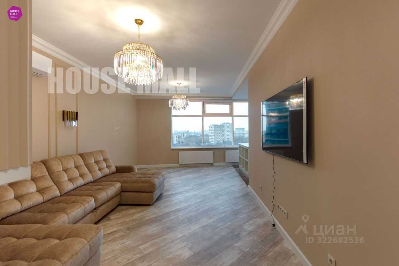 3-комнатная квартира, 143 м²