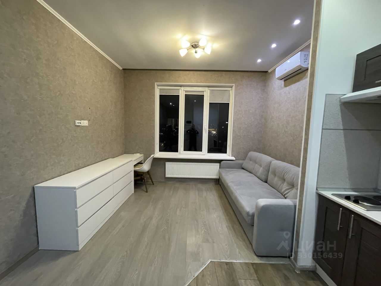 1-комнатная квартира, 28 м² — фотография 3