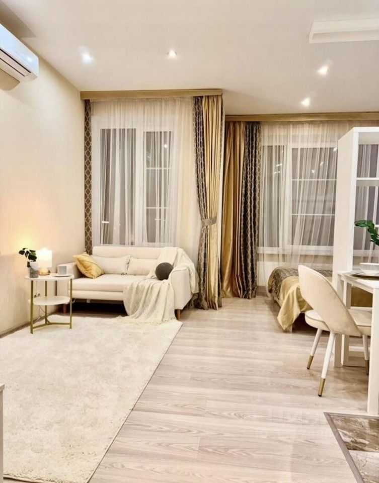 1-комнатная квартира, 35 м²