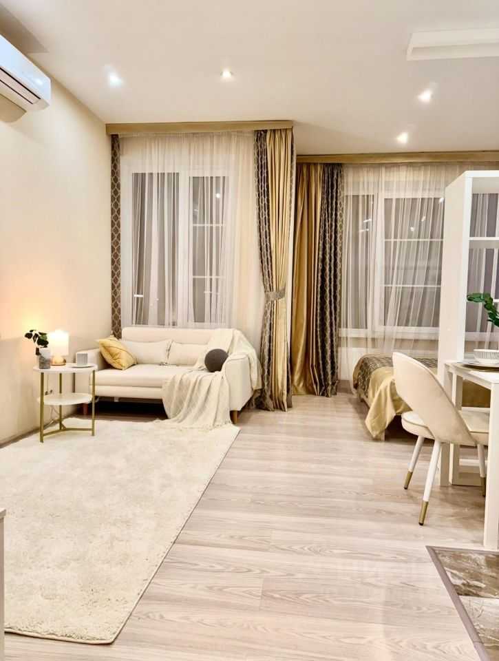 1-комнатная квартира, 35 м²