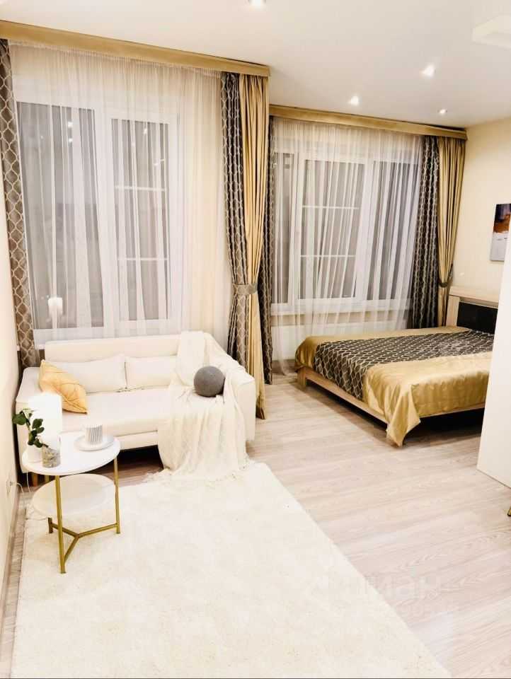 1-комнатная квартира, 35 м²