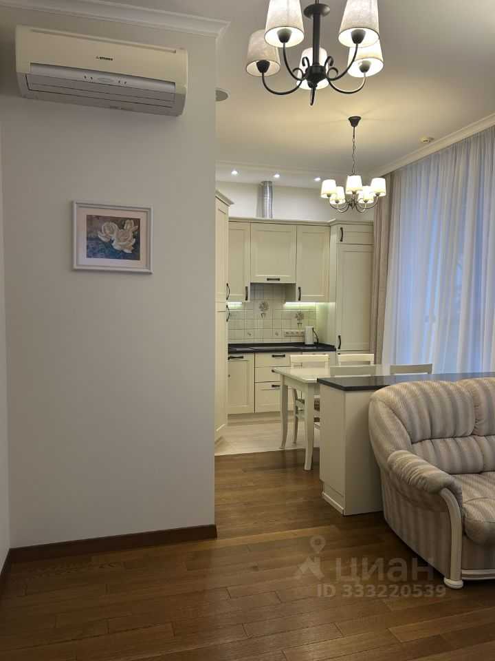 1-комнатная квартира, 55 м²