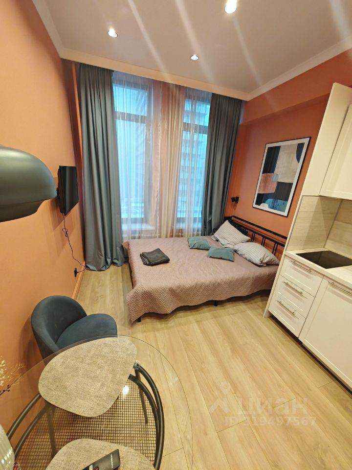 1-комнатная квартира, 19 м²